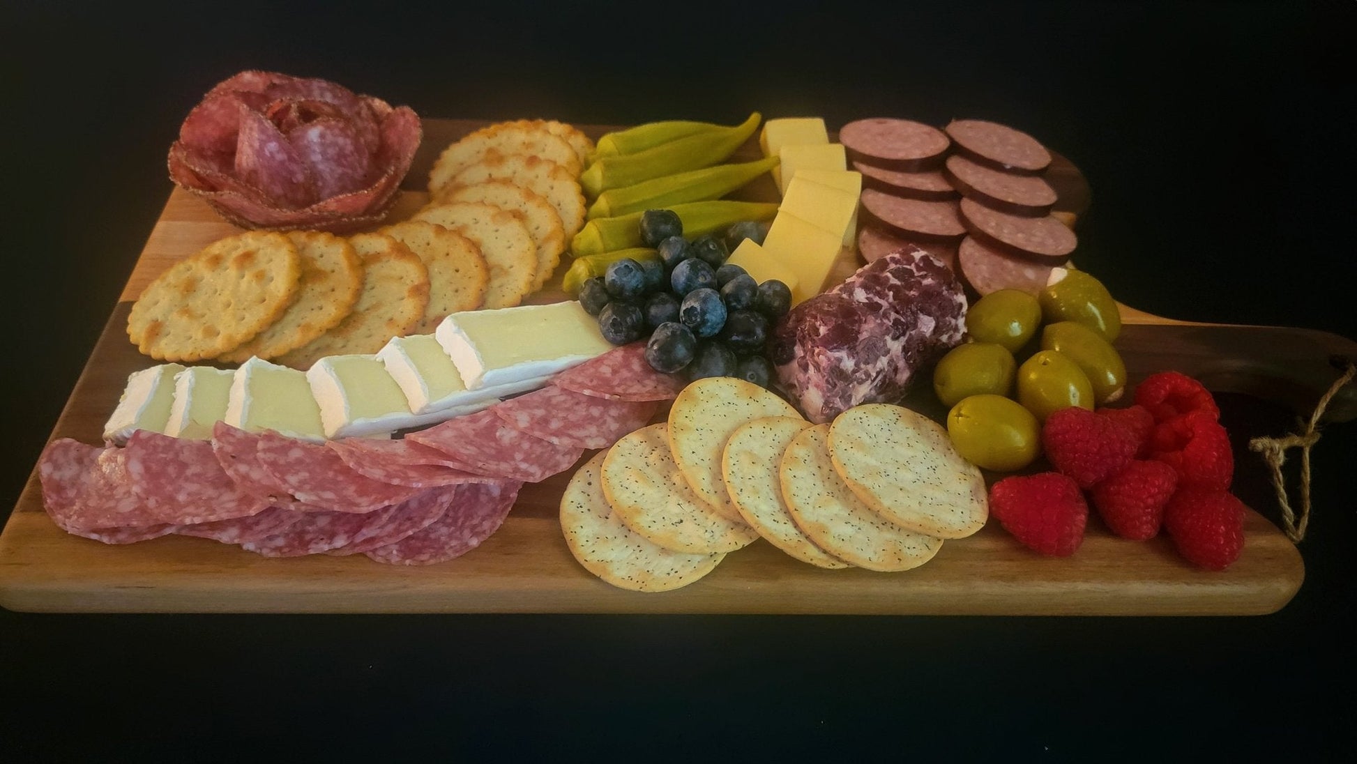 Charcuterie Board - Segmented Charcuterie Board - Kelly Woodworks